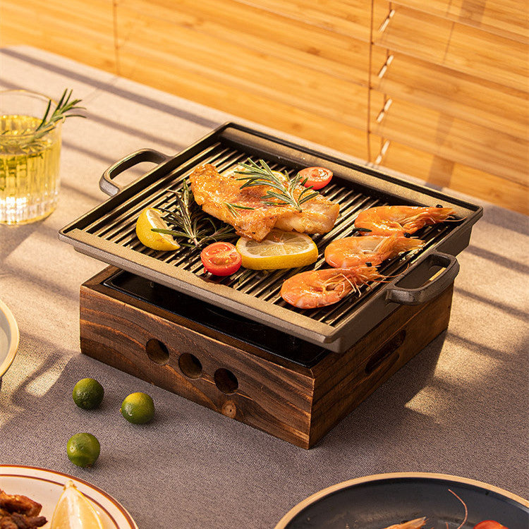 Japanese-style Household Smokeless Barbecue Grill