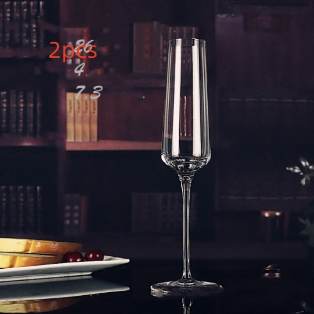 Crystal Handmade Glass Champagne Flutes