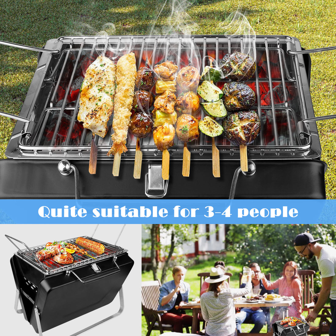 Mini Barbecue Outdoor Folding Grill