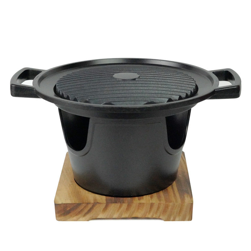 Mini BBQ Alcohol Stove Grill