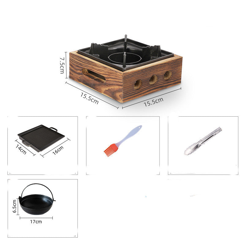 Japanese-style Household Smokeless Barbecue Grill