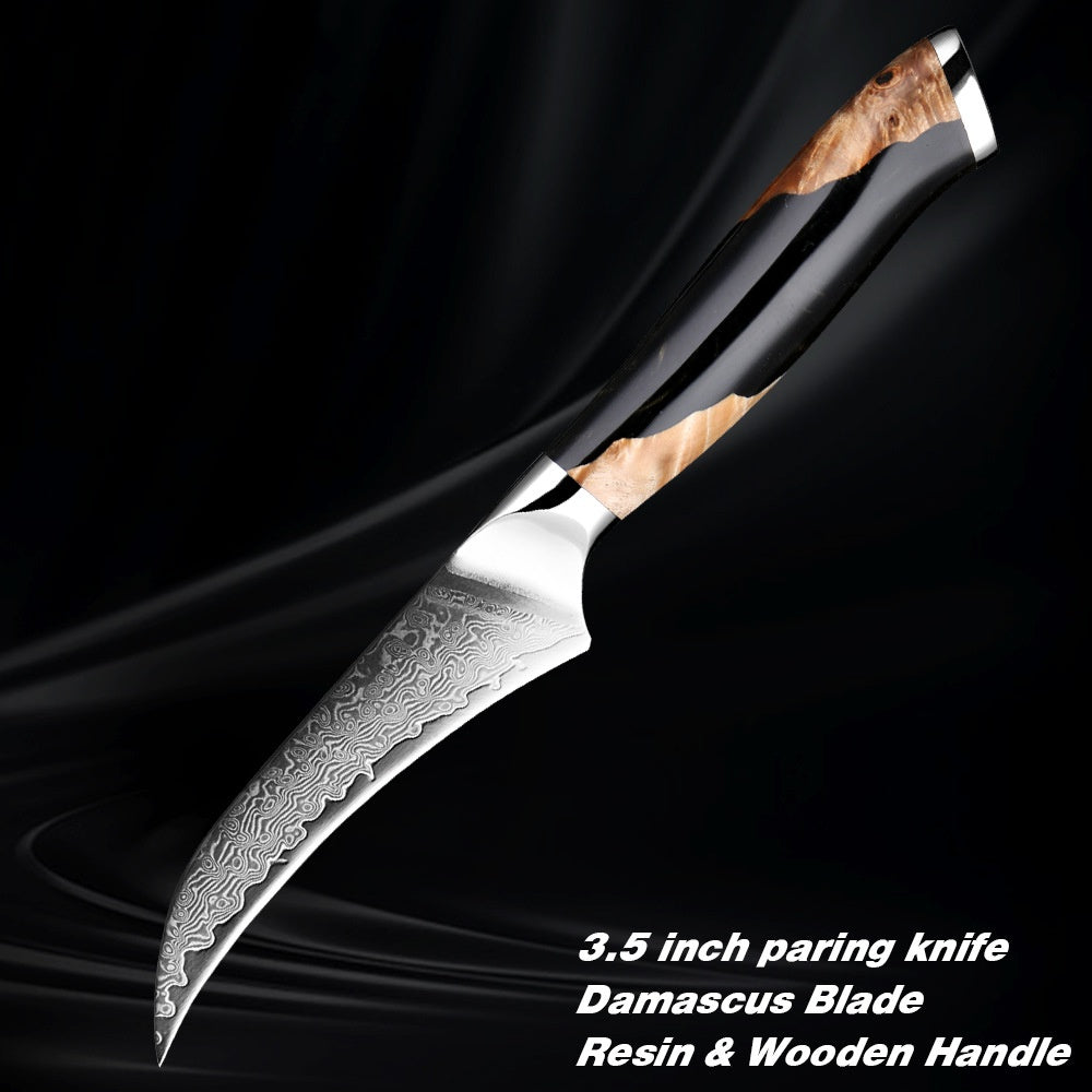 Damascus Steel Chef Kitchen Professional Knives