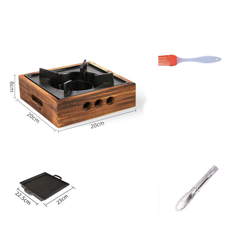 Japanese-style Household Smokeless Barbecue Grill