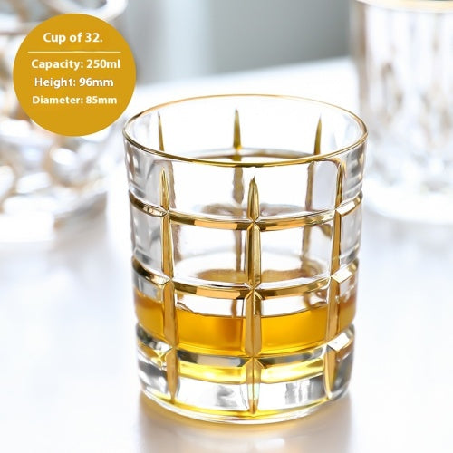 Household Handmade Crystal Wine Glass