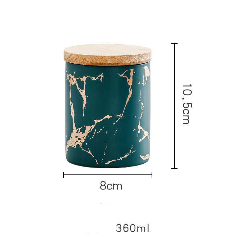Kitchen Ceramic Food Storage Airtight Jar Box