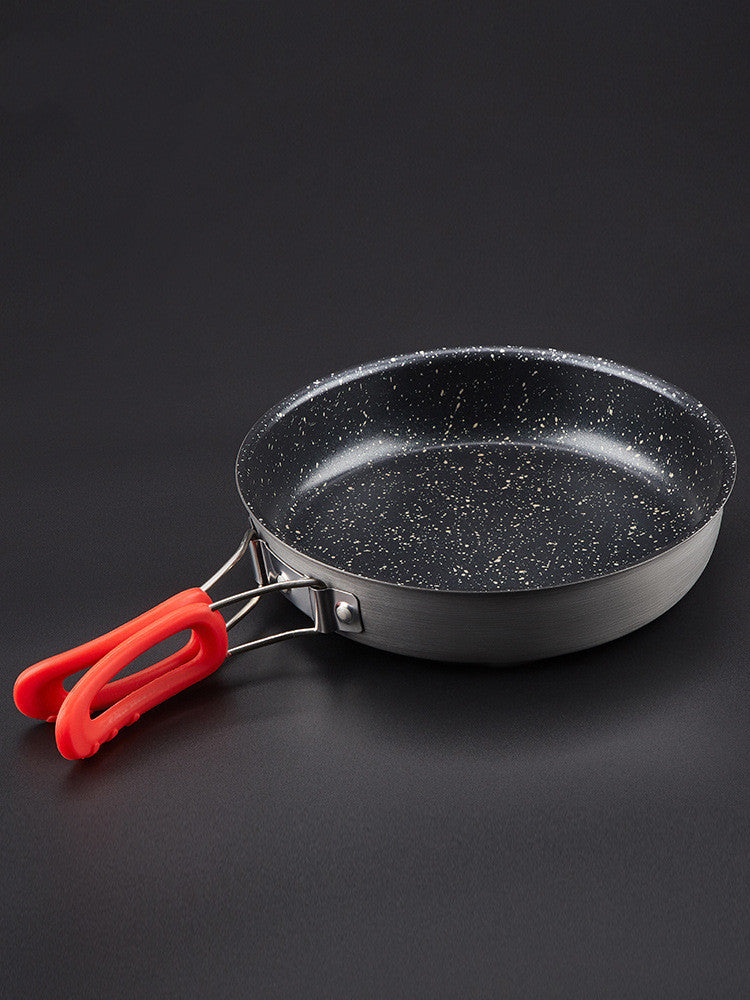 Alocs Medical Stone Color Non-stick Frying Pan