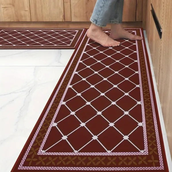 Cushioned Non-Skid Waterproof Kitchen Mat Rug