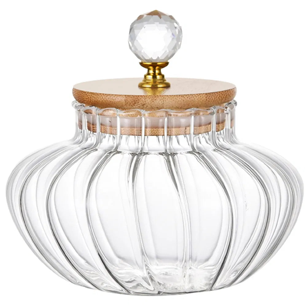 High Borosilicate Glass Sealed Coffee Storage Jar Container