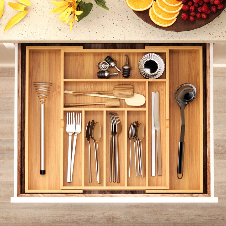 Kitchen Utensils Pull-out Retractable Bedside Tool Organizer