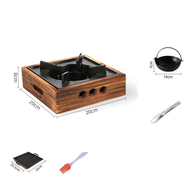 Japanese-style Household Smokeless Barbecue Grill