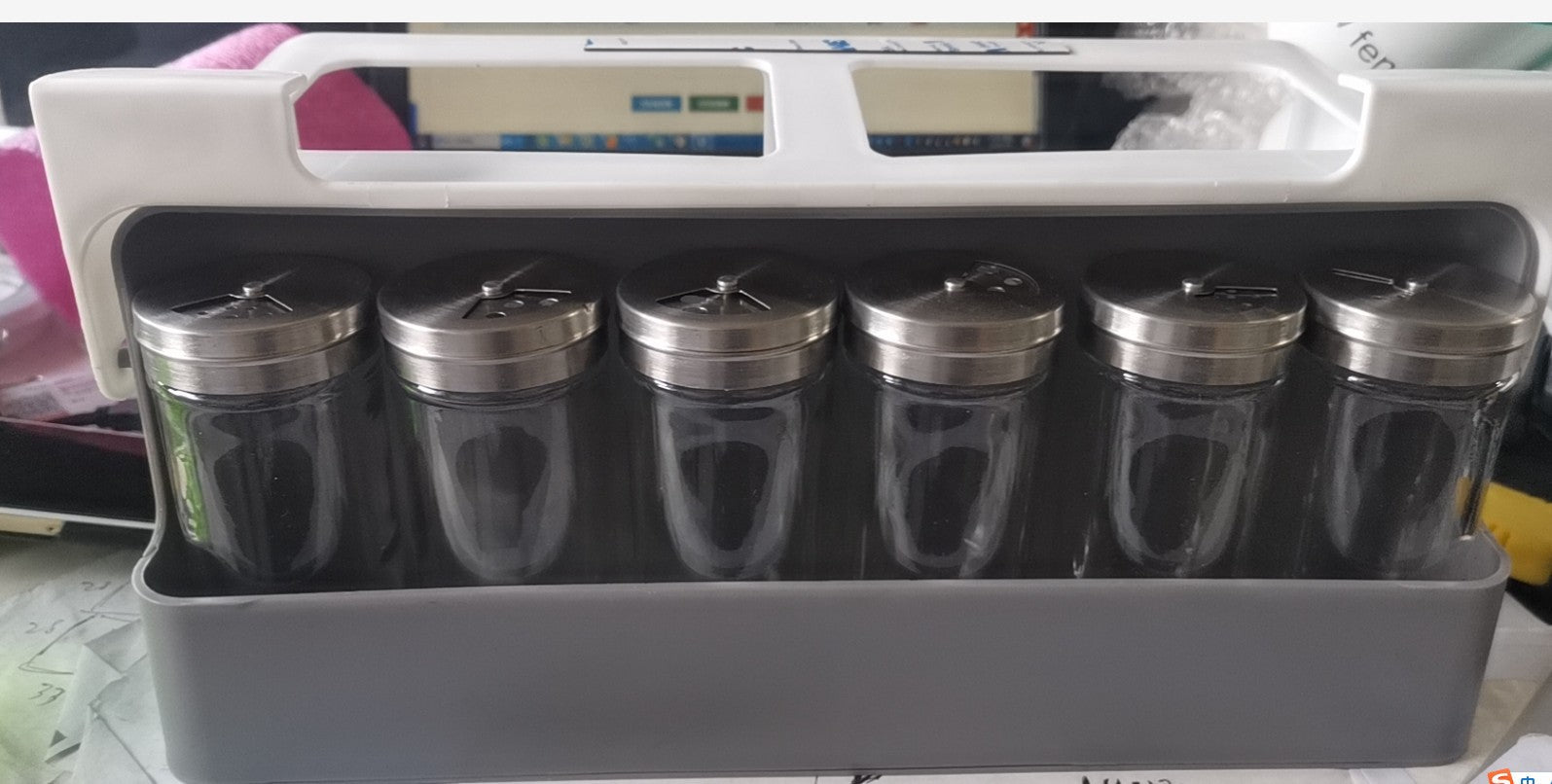 Seasoning Bottle Storage Rack