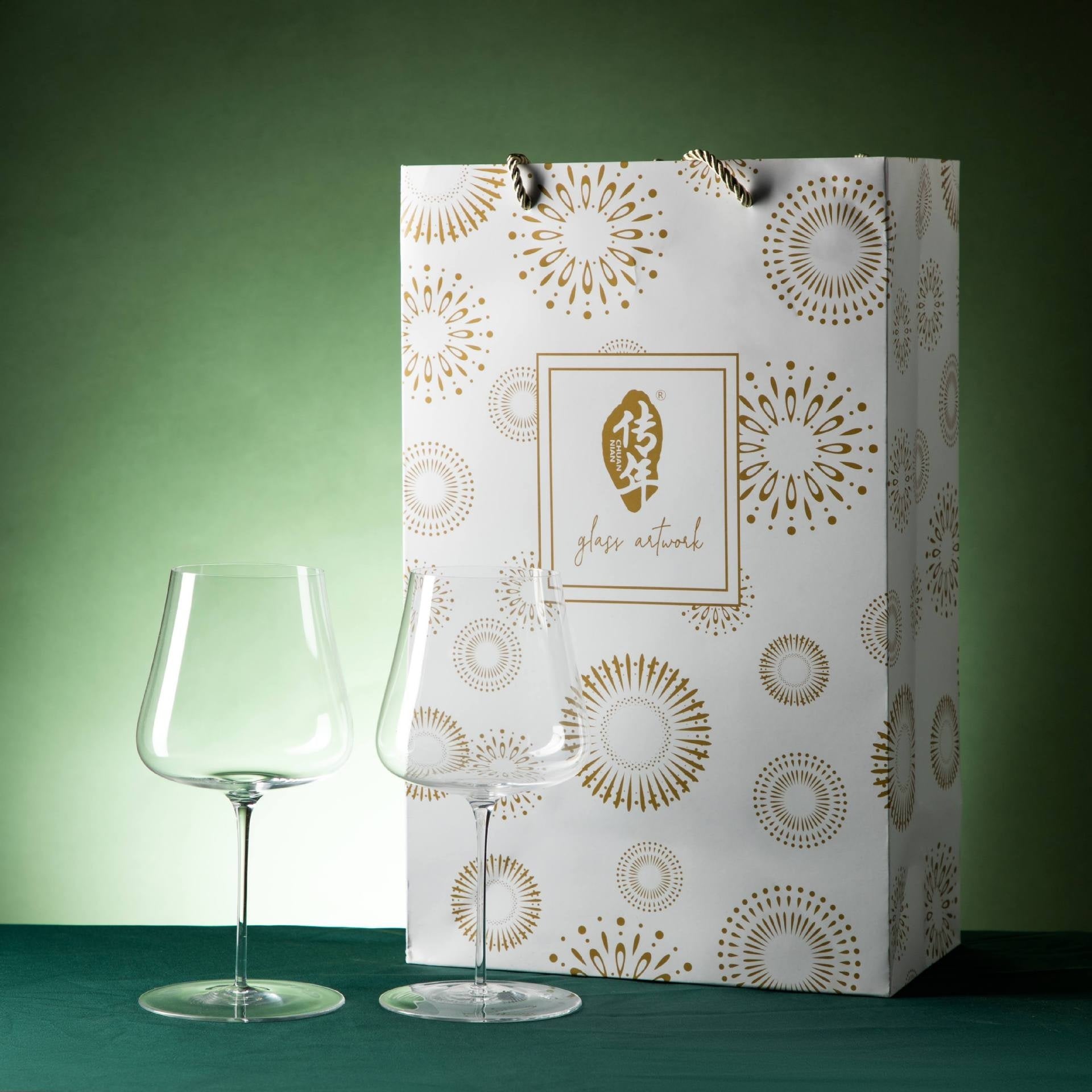 Crystal Wine Glass Gift Set