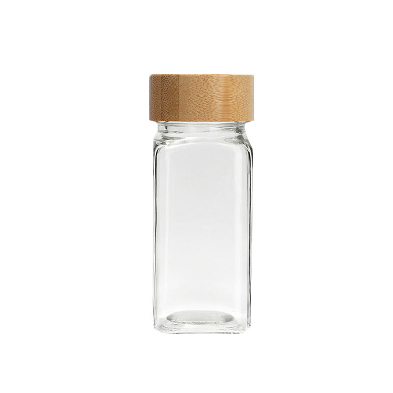 Acacia Wooden Lid Spice Jar 120ml