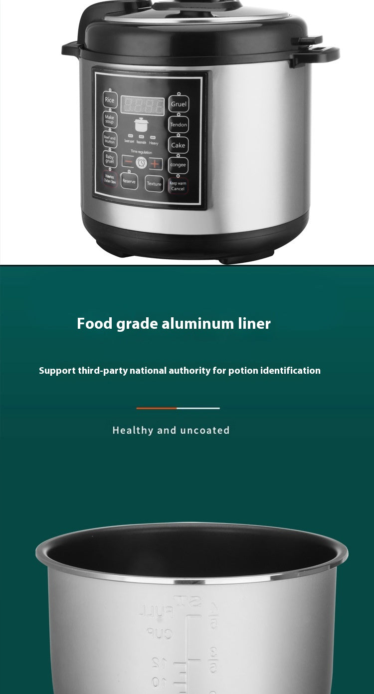 Multi-function Intelligent 5L Pressure Cooker