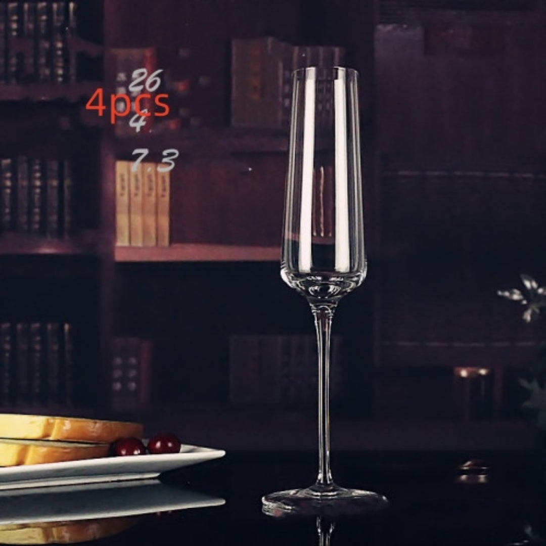 Crystal Handmade Glass Champagne Flutes