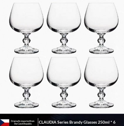 Elegant Red Wine Crystal Whiskey Glass