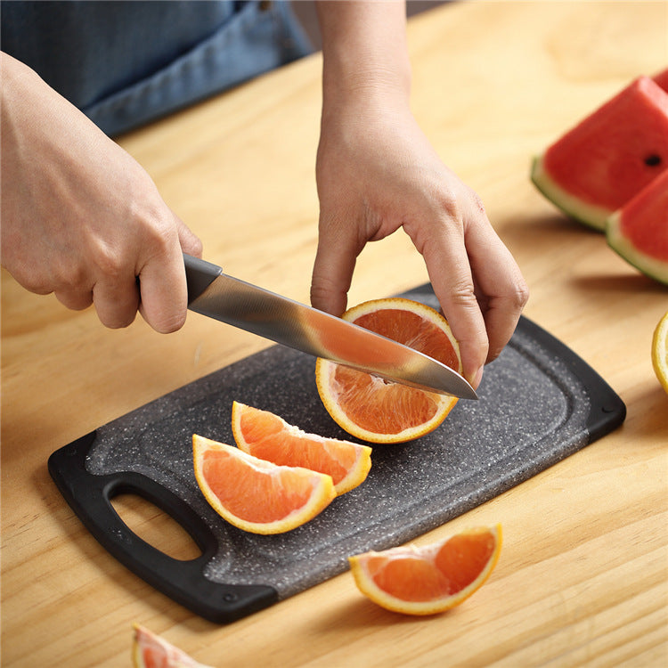 Three-piece Hangable Plastic Cutting Board